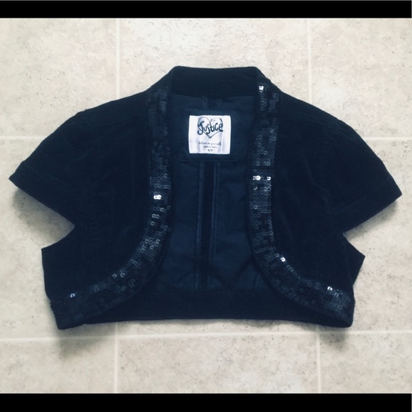 ⭐️ JUSTICE ⭐️ GIRLS DRESS JACKET - Picture 1 of 2